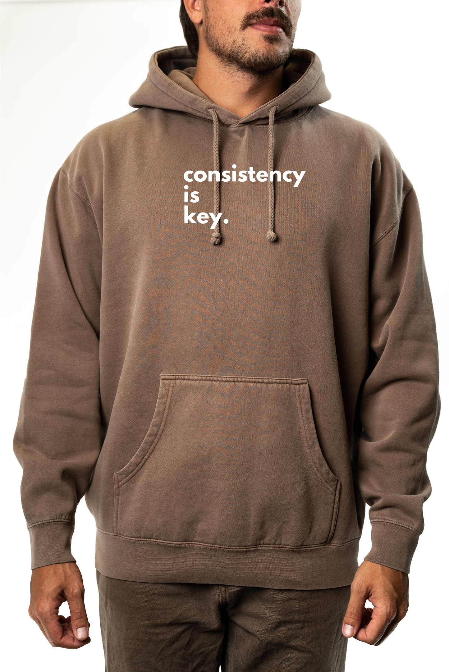 Signature Pigment Dye Hoodie - Sand