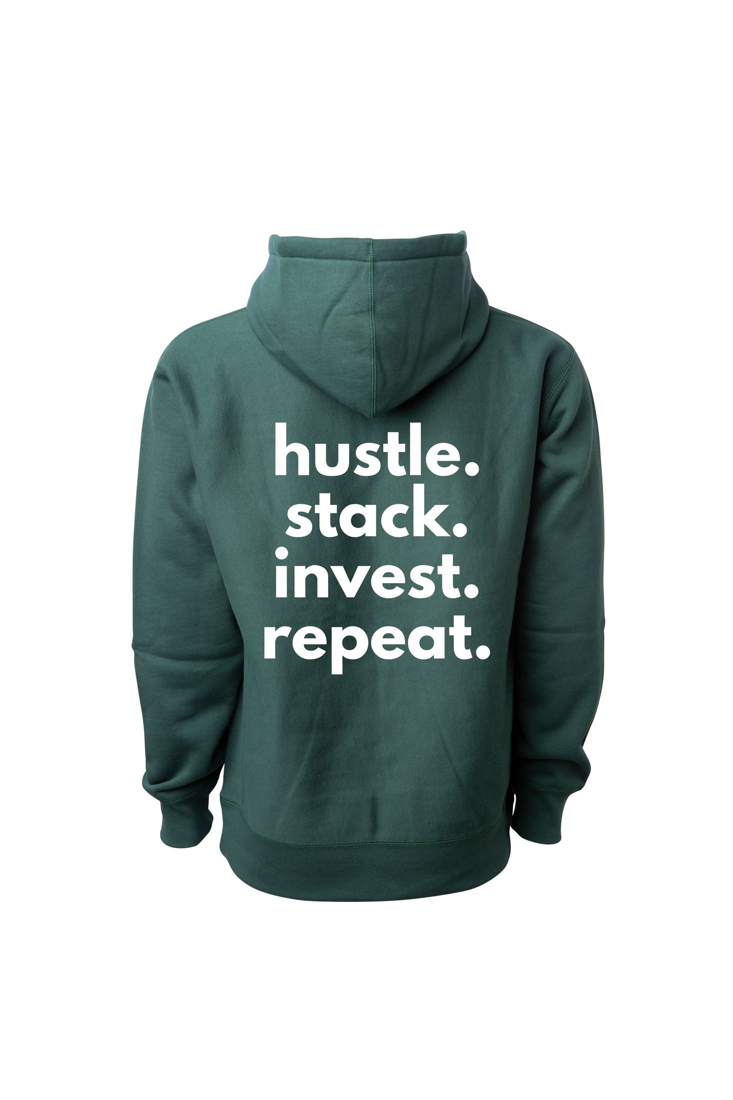 Signature Premium Heavyweight Cross-Grain Hooded Pullover - Green